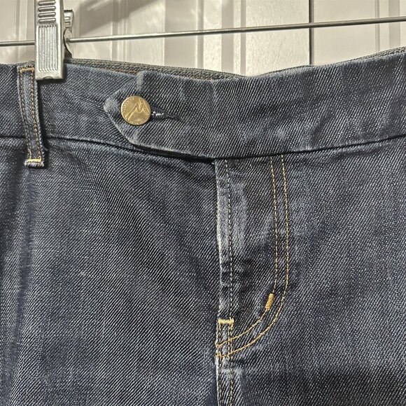 Citizens of Humanity COH Bermuda Shorts Dark Wash Jean Short 29 Cuffed - Picture 2 of 8